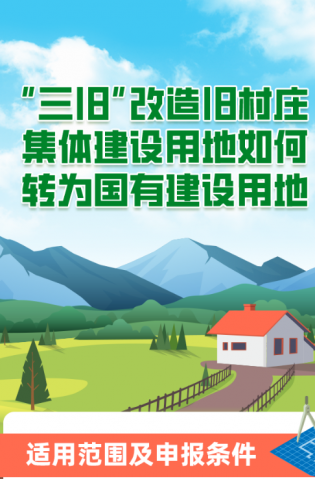 “三舊”改造舊村莊集體建設用地如何轉為國有建設用地？